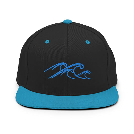 Waves Snapback Hat